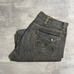 00s USA Levi 美品 先染ブラック リーバイス 569 W40 L32