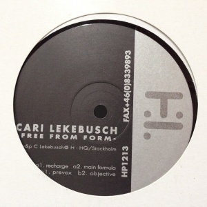 12inchレコード CARI LEKEBUSCH / FREE FROM FORM