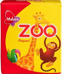 Malaco マラコ 動物園フルーツ味グミ 4箱 x 20g スウェーデンのお菓子です