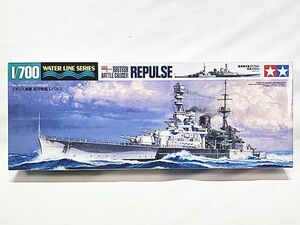 タミヤ　1/700　イギリス海軍 巡洋戦艦 レパルス　31617　箱破れあり　プラモデル　同梱OK　1円スタート★S