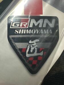 GXPA16 GRヤリス GRMN 専用エンジンネームプレート　GRMN Yaris