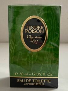 B4F501◆新古品◆ クリスチャンディオール Christian Dior タンドゥル プワゾン TENDRE POISON オードゥトワレ EDT 香水 50ml