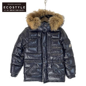 MONCLER モンクレール ネイビー GIUBBOTTO ROD LONG JACKET ロッド ダウンジャケット ジャケット 12 ネイビー レディース