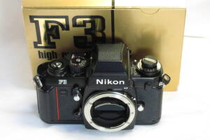 美品 Nikon F3 ボディ 元箱付き 