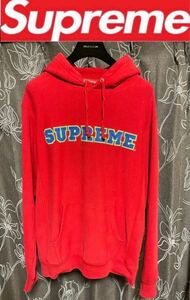 Supreme biglogo hooded sweatshirt デカロゴ スウェットパーカー L