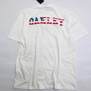 オークリー Tシャツ OAKLEY B1B FLAG SS 100 WHITE [457329-100]サイズ M