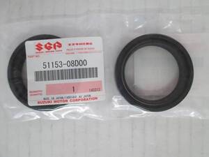 【SUZUKI】【カタナ400・GSX400SS】..●【フロントフォークオイルシール..(51153-08D00)..( ×2個のSET/1台分)】..