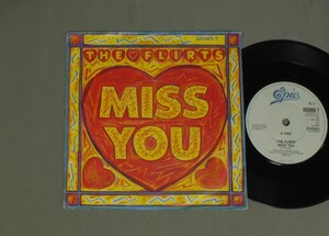 ●輸7inch FLIRTS/MISS YOU○