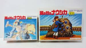 美品 ツクダ ホビー Tsukuda Hobby 風の谷のナウシカ 王蟲とナウシカ　カイに乗るナウシカ　2セット 20年以上前に購入品 ワンオーナー品