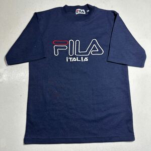 フィラ FILA 刺繍ロゴ 半袖 Tシャツ Mサイズ