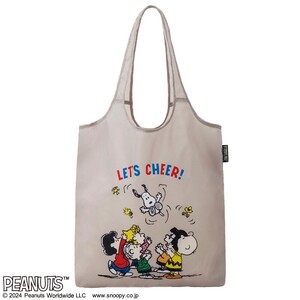 + 60 SNOOPY [スヌーピー]GRAY CHEER ECOBAG 送料180円