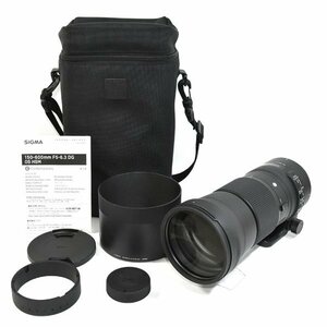 ★ケース付！SIGMA シグマ 150-600mm F5-6.3 DG OS HSM Contemporary NIKON ニコンマウント用 超望遠ズームレンズ★