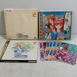 Y7A386 セガサターン SegaSaturn ときめきメモリアル forever with you 愛知 3cmサイズ