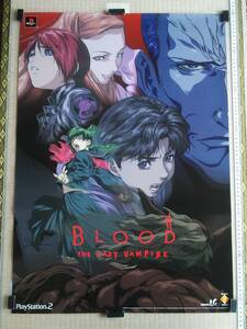 （管理番号P1293）非売品ゲーム販促ポスター　プレイステーション２用ソフト「BLOOD THE LAST VAMPIRE」　１枚