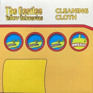 The Beatles / ビートルズ『Yellow Submarine Sharks Cleaning Cloth』グラス・クリーナー【未使用/新品】公式グッズ/イエロー・サブマリン