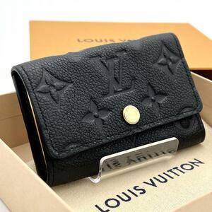 LOUIS　VUITTON ヴィトン アンプラント ミュルティクレ 6連キーケース ノワール 黒　ブラック レディース M64421 モノグラム レザー 本革