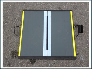 DUNSLOPE Lite　ダンスロープ ライト　N-70B　70cm　軽量　折り畳み式　車椅子用段差解消　耐荷重：約300kg　中古品　引取OK♪　NO2