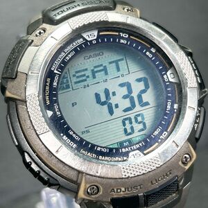 CASIO カシオ PROTREK プロトレック PRW-1000TJ 腕時計 デジタル タフソーラー 電波ソーラー 多機能 カレンダー ラウンド 動作確認済み