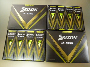 ◆2023年！SRIXON/スリクソン/日本正規品 NEW Z-STAR/イエロー（YE）/2ダース/新品◆ダンロップ/Z スター/松山秀樹！