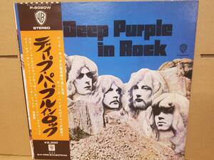 ◇◇ディープ・パープル Deep Purple - イン・ロック◇帯付 P-8020W グリーン・レーベル