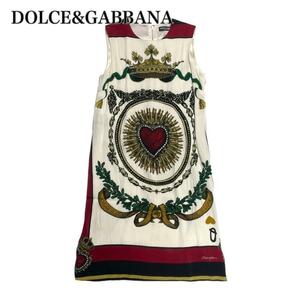 DOLCE&GABBANA ドルチェアンドガッバーナ シルク ドレスワンピース　レディース