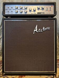 【中古】Ace Tone (Roland) Mighty-5 All Tube Guitar Amp エーストーン (ローランド) ジャパンヴィンテージ ギターアンプ 真空管スペア付