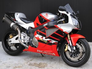 RVT1000R JH2SC45 エンジン電装足回り良好♪タイヤ6~8分 走行距離30,123mile 外装補修キズ多め 始動動画有 逆車 VTR1000SP 愛媛発-現状販売