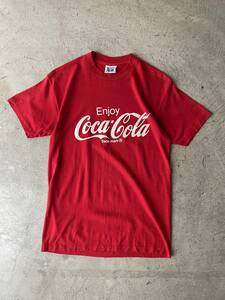 希少！美品！USA製！80s 90s Coca Cola コカコーラ 企業 Tee Tシャツ ERL イーアールエル 古着 ィンテージ ロゴ(M)