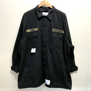 ダブルタップス GUARDIAN JACKET COTTON RIPSTOP ジャケット ミリタリージャケット メンズ サイズ02 ブラック系 WTAPS アウター A0425◆