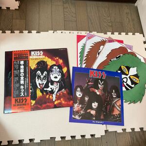 KISS キッス 続地獄の全貌　来日記念完全限定盤　THE originals Ⅱ LP 12インチ　ハードロック　帯　付録付き