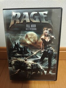 日本盤/初回限定2DVD/CD★Rage-Full Moon in Petersburg★レイジ・フルムーン★オーケストラとの共演/ステージパス/シール付き