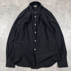 希少　COMME des GARCONS HOMME PLUS コムデギャルソンオムプリュス　■21AW AD2021 川久保玲　■ポリ縮 エステル縮絨　■長袖シャツ