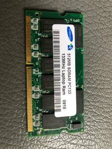 SDRAM PC133　512MB　133Mhz SAMSUNG　中古品