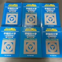 青本　早稲田大学　政治経済学部 1998年～2019年　22年分　駿台予備学校