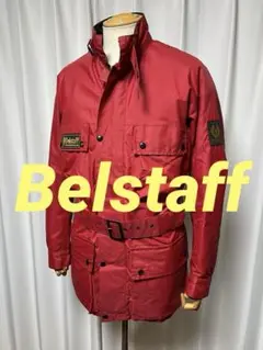 Belstaff TRIAL MASTER XL500赤 ナイロンジャケット