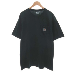 カーハート carhartt LOOSE FIT Tシャツ カットソー 半袖 ロゴ M 深緑 ダークグリーン ■MA /TZ メンズ