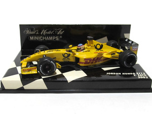 A★PMA社ミニチャンプス 1/43★ ジョーダン ホンダ EJ12 佐藤琢磨 デビューイヤー ★ 2002 Jordan Honda EJ12 #10