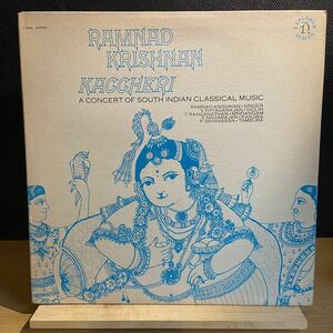 LP★USオリジナル 名盤!! RAMNAD KRISHNAN / kaccheri indian classical music H 72040 nonesuch