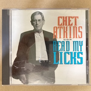 ★即決CD CHET ATKINS read my licks USA ck53756 プラケース割れ、盤面気にならない程度1mm以下のスレ少々。