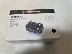 新品未開封　HOBBYWING XeRUN-D10 ブラシレスモーター 10.5T【1/10用】XERUN-D10-10.5T-ブラック[30401134]