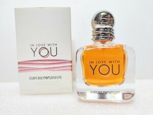 【未使用】【送料無料】EMPORIO ARMANI In Love With You EDP エンポリオ アルマーニ イン ラブ ウイズ ユー オードパルファム 50ml