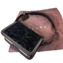 極美品　CELINE　セリーヌ　バッグ　ボア　ファー　ワンショルダー　冬物