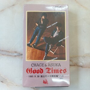 未開封★VHS チャゲ&飛鳥 / グッド・タイムス CHAGE & AUSKA / Good Times－1983.9.30 国立代々木競技場LIVE Z106-33