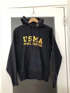 ⭐️チャンピオンリバースウィーブパーカー　USMA 青タグ　サイズＬ