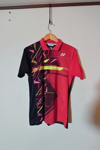 YONEX ヨネックス テニスシャツ、バドミントンシャツ メンズ Mサイズ ゲームシャツ ポロシャツ 部活 男子用