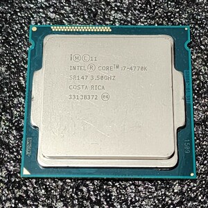 CPU Intel Core i7 4770K 3.5GHz 4コア8スレッド Haswell PCパーツ インテル 動作確認済み (2)