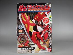 新品未開封品 侍戦隊シンケンジャー 食玩 ミニプラ 挑め!シンケンジャー 烈火大斬刀 ミニ侍秘伝ディスク付属 シンケンレッド シンケンオー