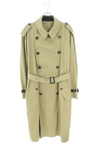 シュタイン コート OVERSIZED DOUBLE LAPELED TRENCH COAT/st.609 サイズ:S オーバーサイズベルト付きトレンチコート 中古 BS55