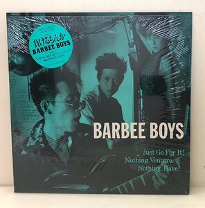 D140208▲美品 BARBEE BOYS/負けるもんか 12インチレコード バービーボーイズ/いまみちともたか