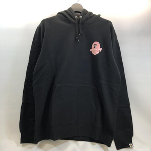 【中古】A BATHING APE パーカー タグ付き メンズ ブラック サイズ3XL アベイジングエイプ